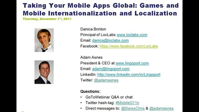 Mobile Apps And Games Internationalization And Localization