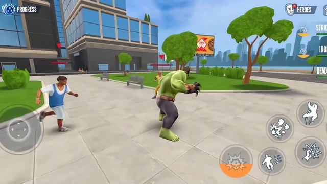 Spider Fighter 3  | Hulk - Open World The Game Android #hulk #spiderfighter3 #gameplay