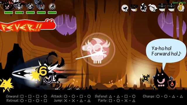 Patapon 3: Pandora's Box - The Patapons Couldn't Handle The 2nd Floor Dungeon Any Longer