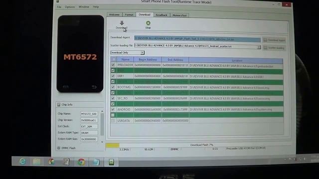 How To Flash All BLU Phones Using SP Flash Tool