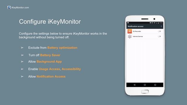 How To Enable IKeyMonitor Line Spy For Android?