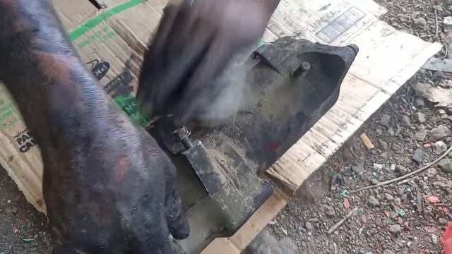 Part 1:PAGPALIT NG BENDIX DRIVE SA STARTER NG TRANSIT MIXER|XIAM_BAH