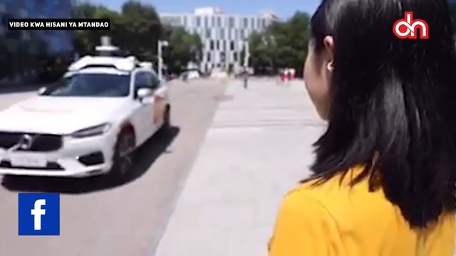 Namna Magari Yanayojiendesha Bila DEREVA Yanavyotoa Huduma China