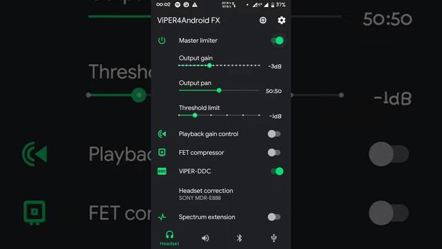 HOW TO CREATED PROFILE PRESET VIPER4ANDROID V.2.7.X