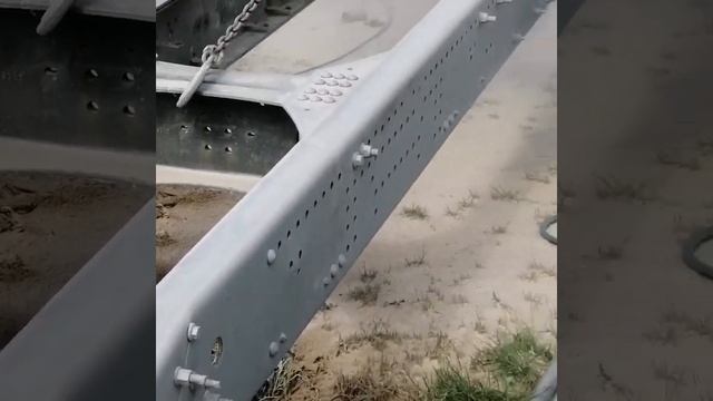 Пескоструйная очистка металла (рама от грузового автомобиля), Blast-service.com