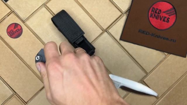 Microtech 184-10 GLYKON Карбон (Реплика) - обзор!