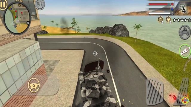 Iron Rope Hero: Vice Town City Crime Simulator Army Base #9 - Android Gameplay