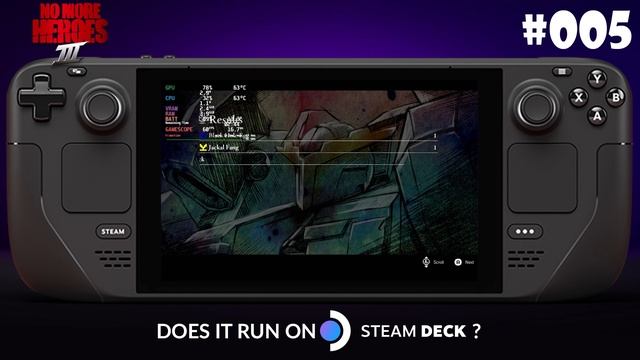 Does It Run On Steam Deck? Ep. 5 No More Heroes III