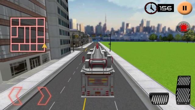 Fire Truck Driving Simulator 2020 - Firefighter Emergency Rescue - Android GamePlay