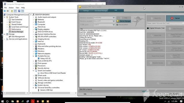 SAMSUNG A336E 5G Android 13 FRP