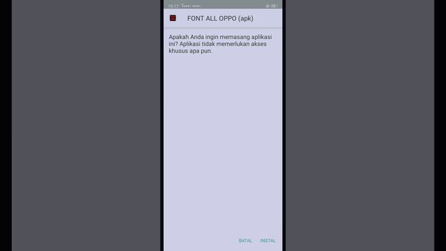 Cara Ganti Font Oppo A3s F7 Dan F9
