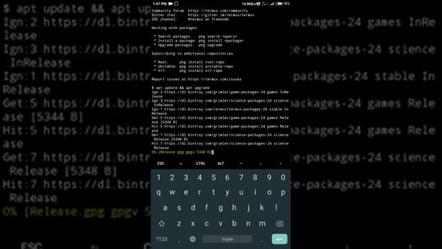 How To Showing World Map In Termux (geography On Android) Latest Trick