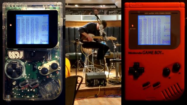 Idioteque - Radiohead (Game Boy And Guitar Chiptune Cover LIVE) LSDj