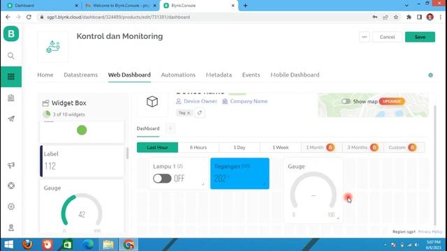 Cara Membuat Aplikasi Blynk IoT Versi Terbaru