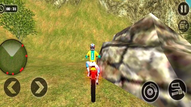 Uphill Offroad Motorbike Rider#6 - Mountain Road Motorcycle Racing - Android IOS Gameplay