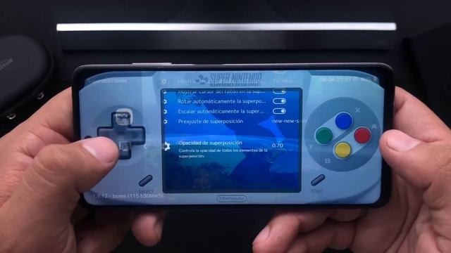 Convierte Tu Teléfono A Una Super Nintendo (Overlay)