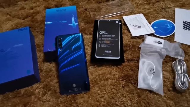 BLU G9 PRO Android Pie Helio P60 Wireless Charging 96MP Super Zoom Triple Rear Camera