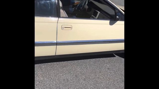 1997 Cadillac Eldorado Hardtop Yellow @ Wayne UNICO Car Show