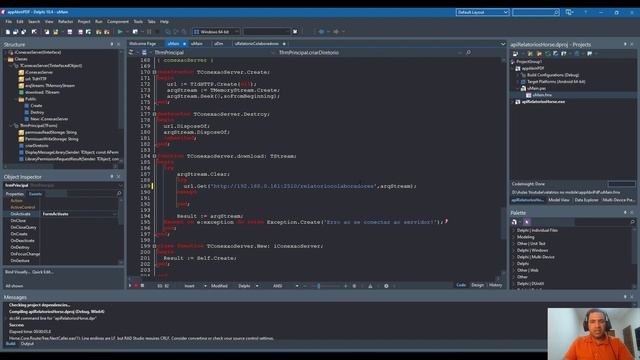Relatorio Do Servidor No Android Delphi