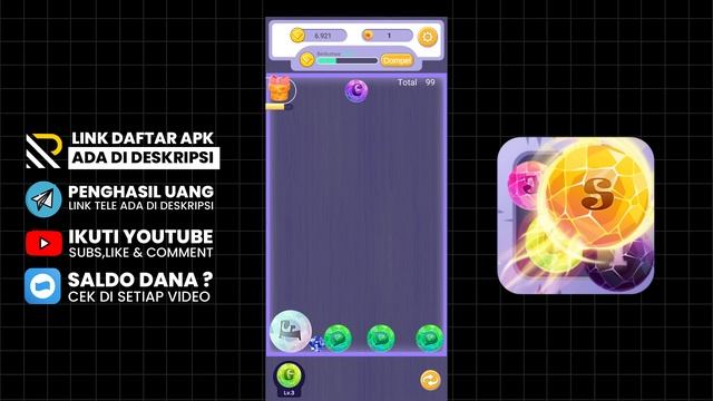 Receh ? WD Langsung Masuk ! Dibayar 50RB/Hari Dari Game Penghasil Saldo Dana 2024 Terbukti Membayar