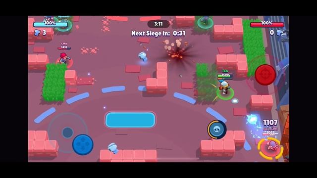 Brawl Stars - Gameplay Walkthrough Part 81 - Dragon Knight Jessie Siege Straight Shot(iOS, Android)