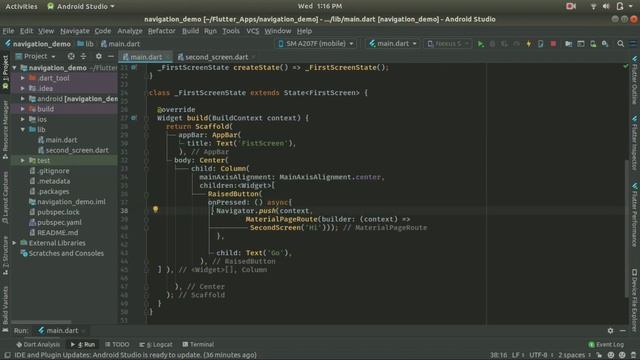 Flutter Routes & Navigation | Named Routes| OnGenerateRoute()
