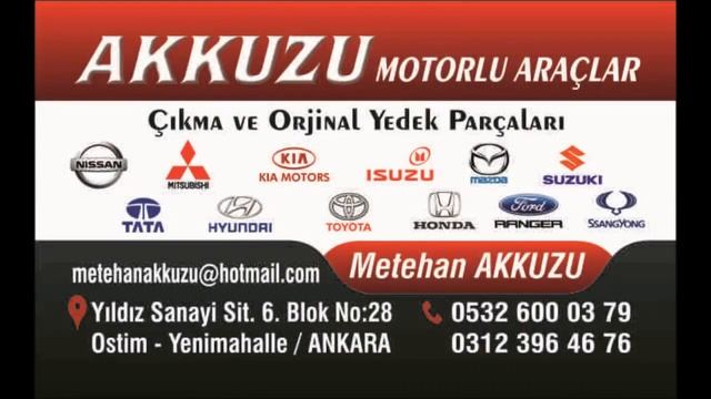 SSANGYONG ACTYON 4X2 ÇIKMA KARTEL 0532 6000 379