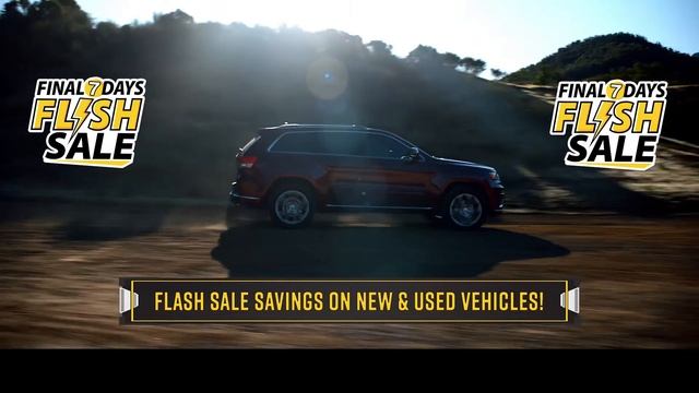 Final 7 Days Flash Sale - Frisco Chrysler Dodge Jeep Ram!