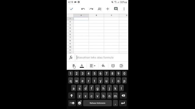 Cara Menggunakan Google Spreadsheet Di Hp