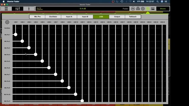 Master Fader 5 (Setting Up And Mixing A Live Stream - Routing) Part 4.2 - Partial Video