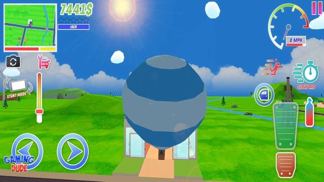 Dude Theft Wars Open World Sandbox - Hot Air Balloon Location Episode | Android Gameplay HD