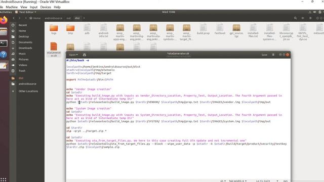 Build OTA Update From Build_image.py