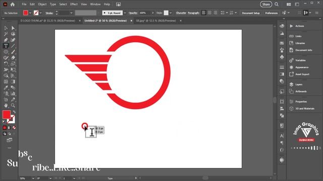 How To Design Modern Logo Using Circle | Adobe Illustrator Tutorial