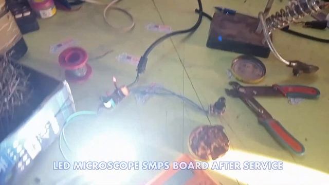 #14 LED MICROSCOPE SMPS REPAIR
