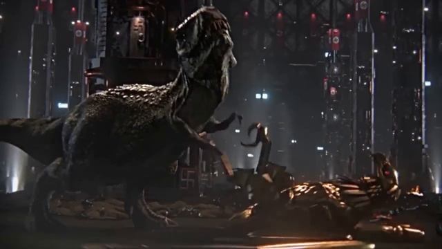 KUNG FURY - T-rex Vs Golden Hawk