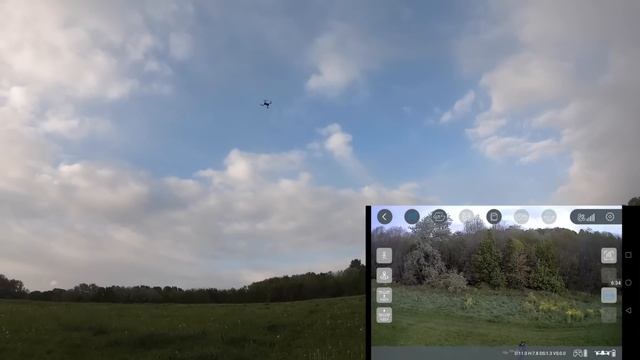 The SJRC F11 Waypoints Android App Test Part 1 Video
