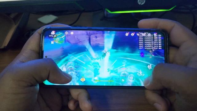 Poco F3 [CrDroid 7.15 + N0kernel] Test Genshin