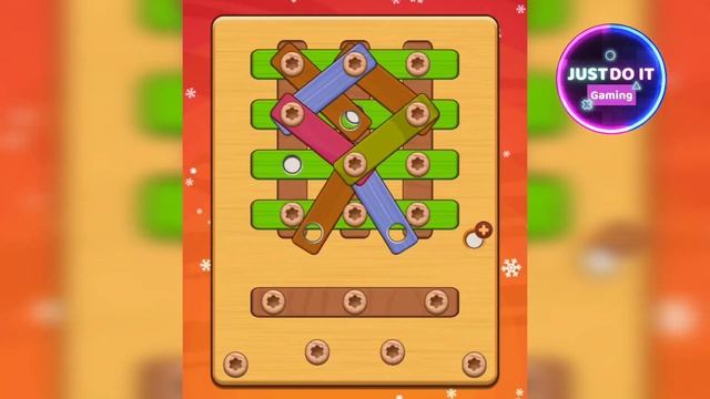 Level 44 Wood Nuts And Bolts Puzzle