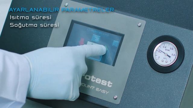 Пресс металлографический MKTest (Турция) от Компании «КЕМИКА»