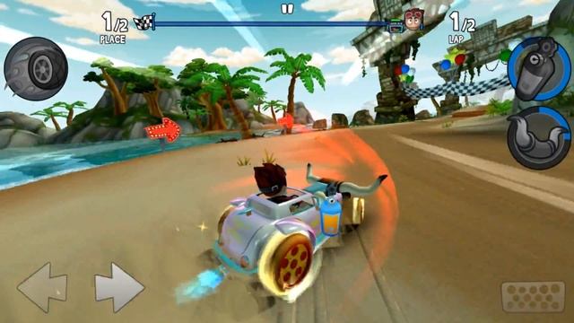 Beach Buggy Racing 2 Android Gameplay | Rez Vs Beatbot Boss Battles