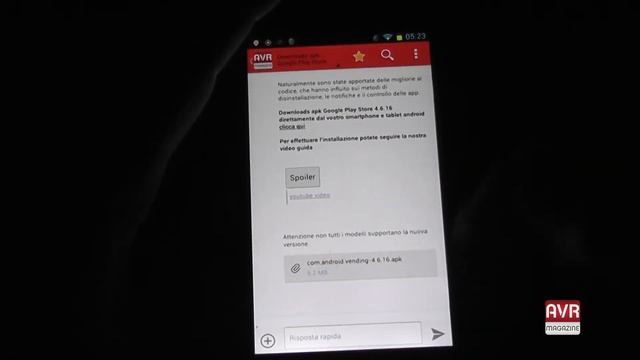 Guida Download E Installazione APK Google Play Store 4.6.16 - Forum AVRMagazine.com