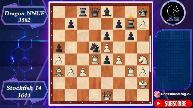 Dragon Was Destroyed!! || Stockfish 14 Vs Dragon NNUE