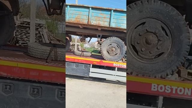 Загрузили прицеп, доставка в Волгоградскую область, Boston Logistic