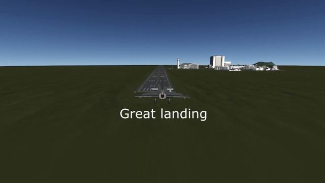 KSP AJ-37 Viggen showoff