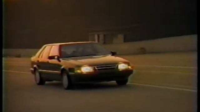 Saab 9000 Track Ad 1988