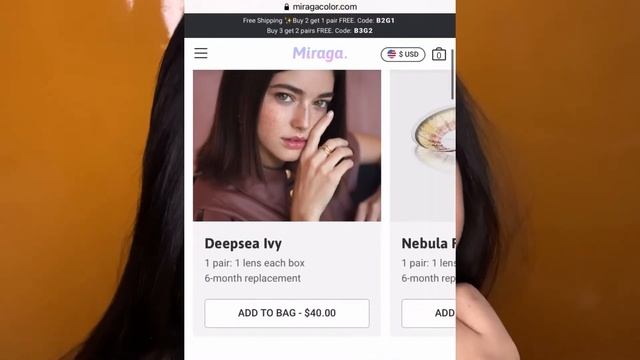 Miraga Contact Lenses