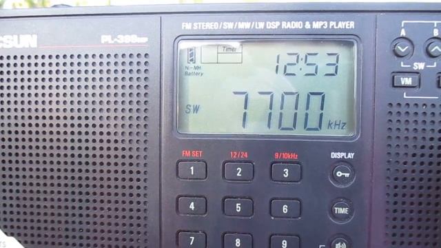 7700 KHz- AM Shortwave Radio(New Frequency ???)