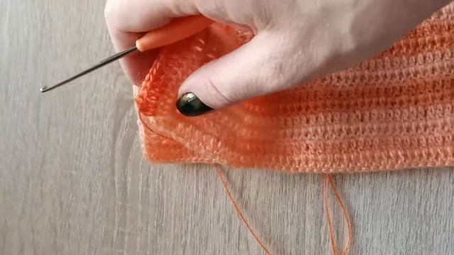 3)Кофточка крючком для девочки