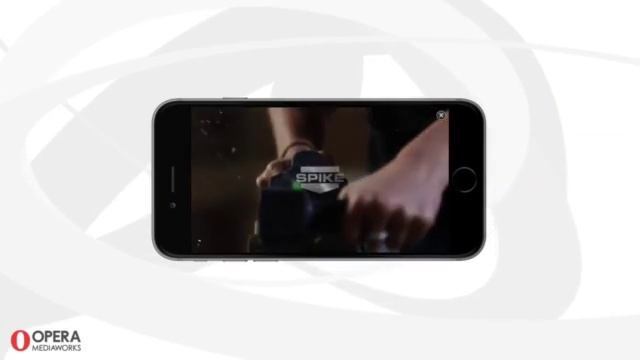 Opera Mediaworks Native Mobile Video Example  Spike TV Framework   Horizon Media SD