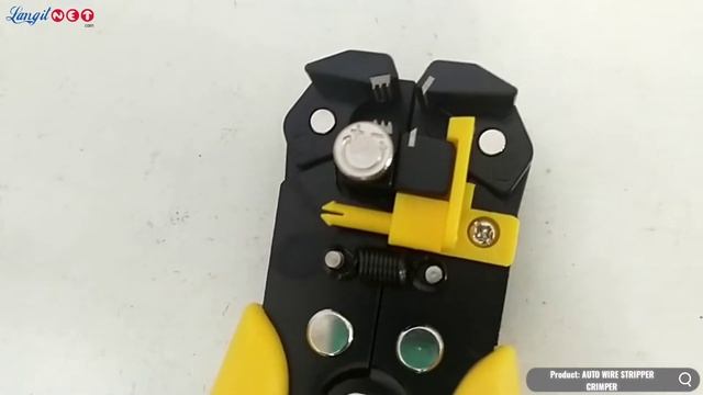 AUTO WIRE STRIPPER CRIMPER - (93169)